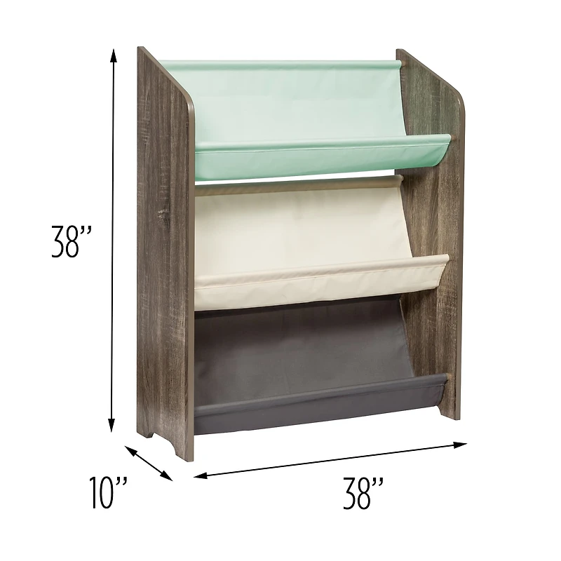 Honey Can Do 38" Kids Book Rack