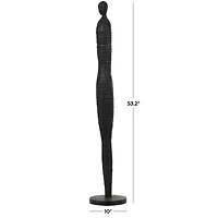 53" Slim Abstract Figure Sculpture