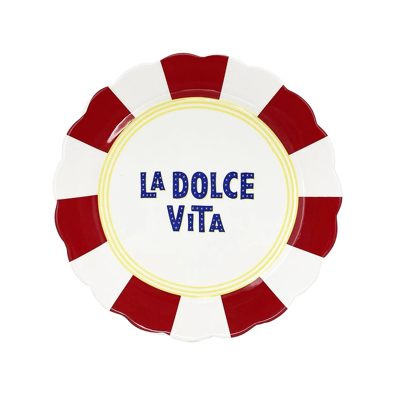 Assorted 8" Cermaic Plate by Ashland®, 1pc.