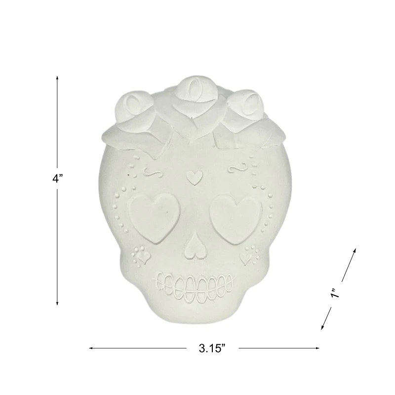 4" DIY Sugar Skull Wall Décor by Ashland®