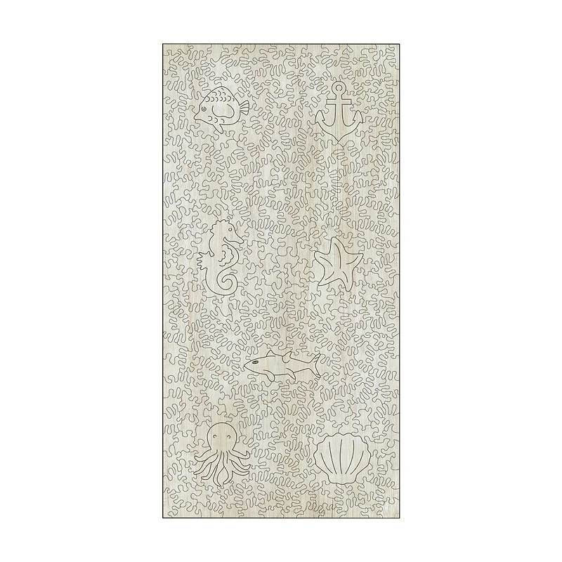 Wooden Jigsaw Puzzle - Fish: 404 Pcs