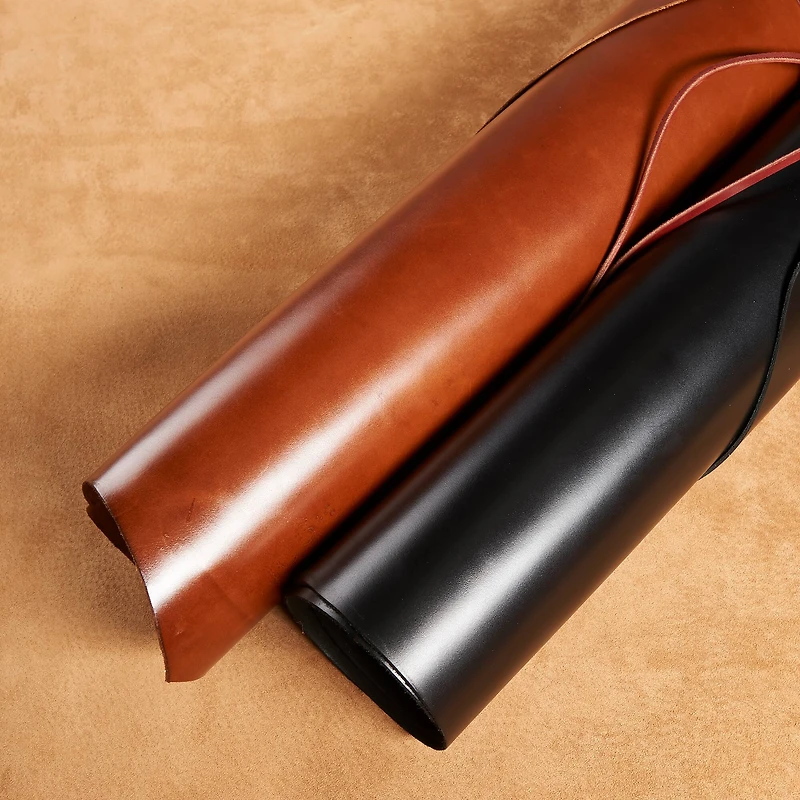 Vermont Cognac Leather Craft Cut by ArtMinds™