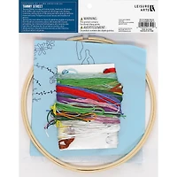 Leisure Arts® 8" Green Fields Embroidery Kit