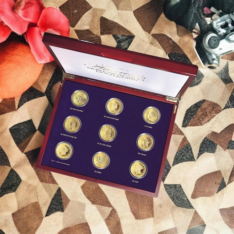 Tribute to Americas Most Beautiful Gold Coins Set