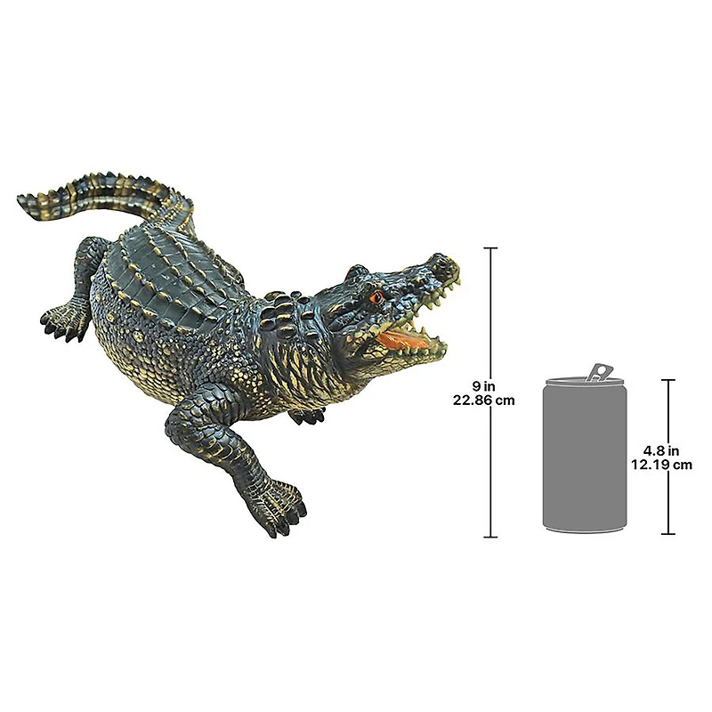 Design Toscano The Agitated Alligator Swamp Gator Statue