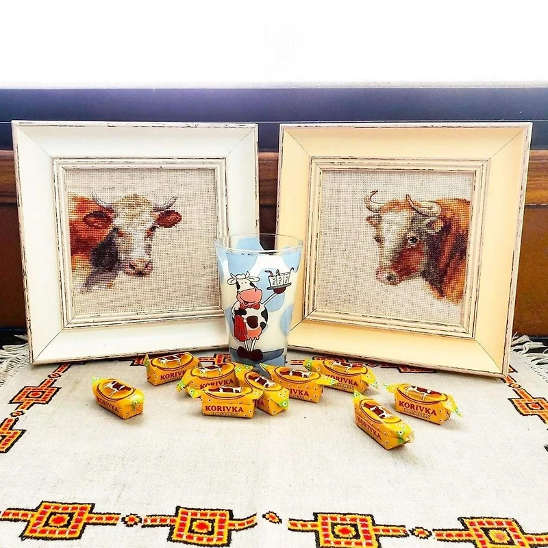 Alisa Bull Cross Stitch Kit