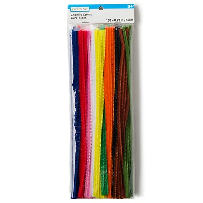 Primary Chenille Pipe Cleaners Value Pack, 100ct. by Creatology™