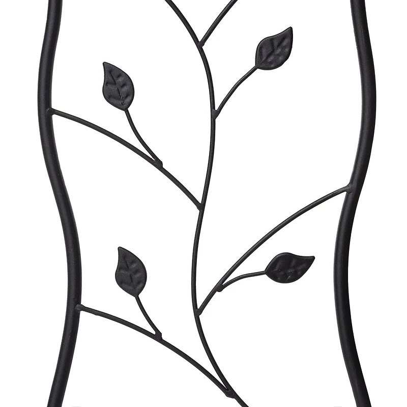 Glitzhome® Black Rectangular Nesting Metal Planter Set