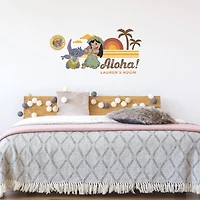 RoomMates Lilo & Stitch Peel & Stick Giant Wall Decal Set with Alphabet