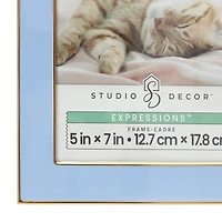 Expressions™ 5" x 7" Gold Trim Tabletop Frame by Studio Décor