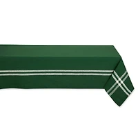 Balsam Border Stripe Tablecloth 52" x 52" 