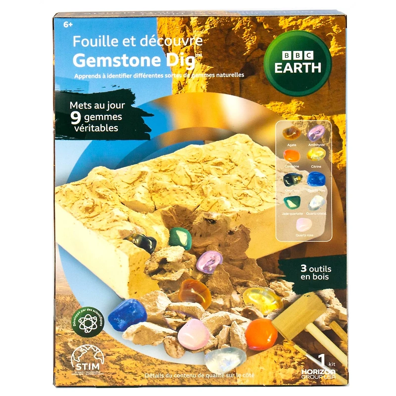 BBC Earth Excavate & Discover Gemstone Dig