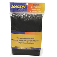 Dick Martin Sports Black All Purpose Mesh Bag with Carrying Strap, 24" x 36"