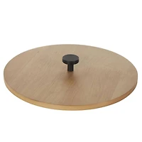 Brown Round Handmade Slatted Box Set