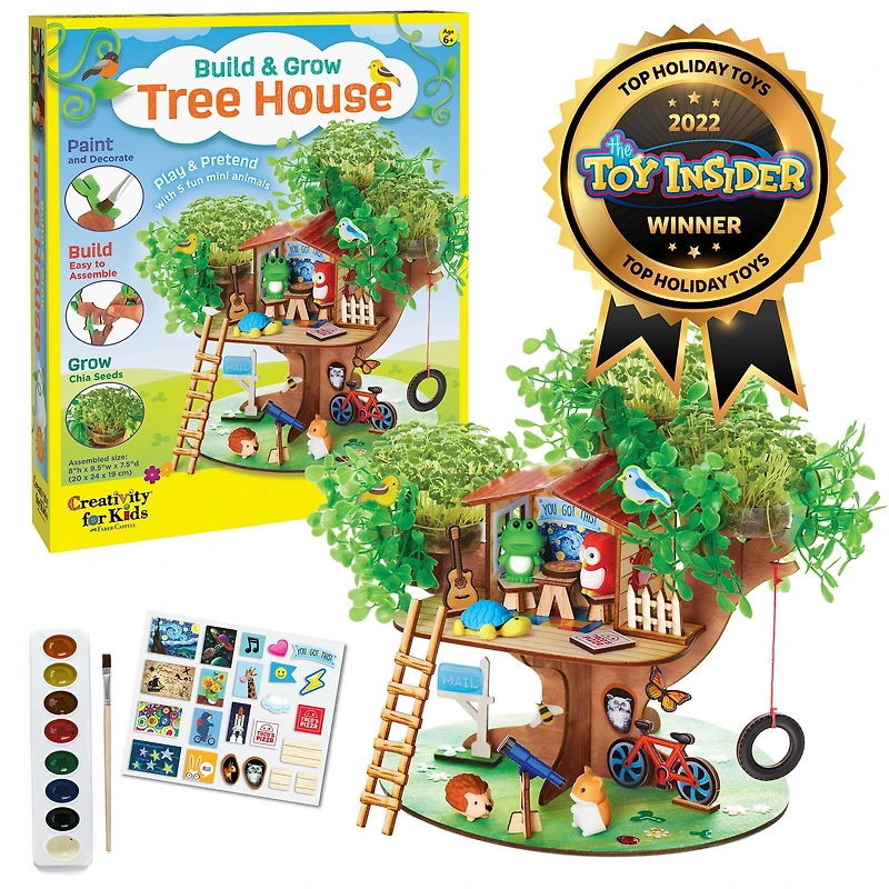 Creativity for Kids® Build & Grow Tree House Kit