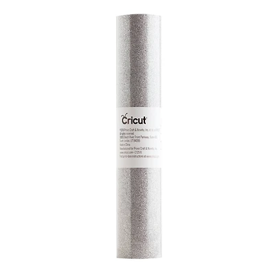 Cricut® Glitter Iron-On Value Roll, Silver Shimmer