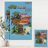 Designart - Tropical Vibes Island Time