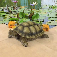 Design Toscano 3" Gilbert the Box Turtle Statue