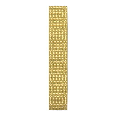 Gold Mid Mod Bohemian Outdoor Table Runner