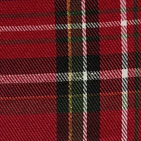 DII® 120" Holiday Metallic Plaid Tablecloth