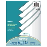 Pacon® White 8.5" x 11" Multi-Purpose Paper, 2 Packs of 500