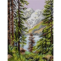 Orchidea A Gloomy Day in Konigssee Counted Cross Stitch Kit