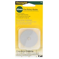 Omnigrid Rotary Replacement Blades, 5ct.