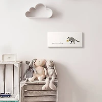 Stupell Industries You Saw Nothing Raccoon Wooden Wall Plaque