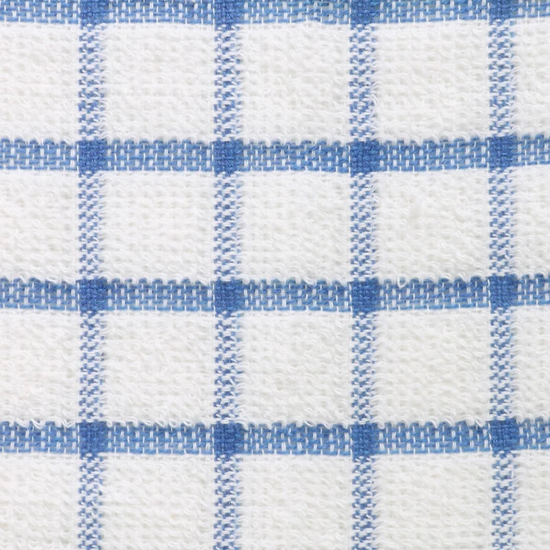 DII® Blue Combo Windowpane Dishcloths, 6ct.