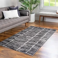 Gray Stripe Area Rug by Ashland