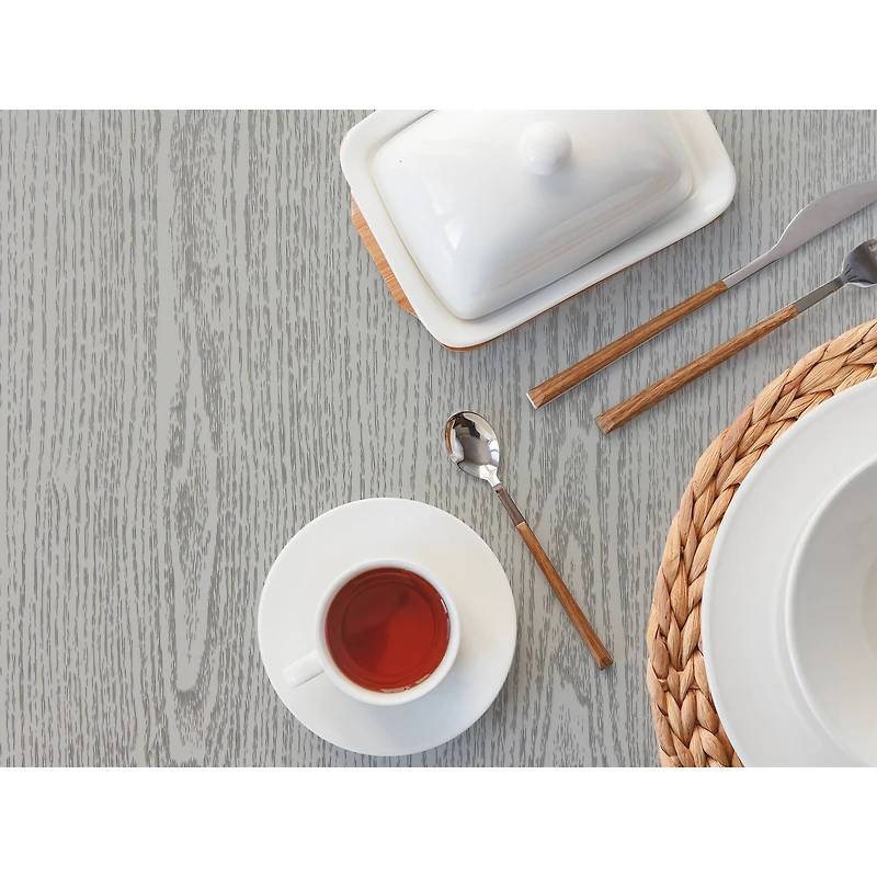 Fablon Oak Silver Grey Adhesive Film, 2ct.