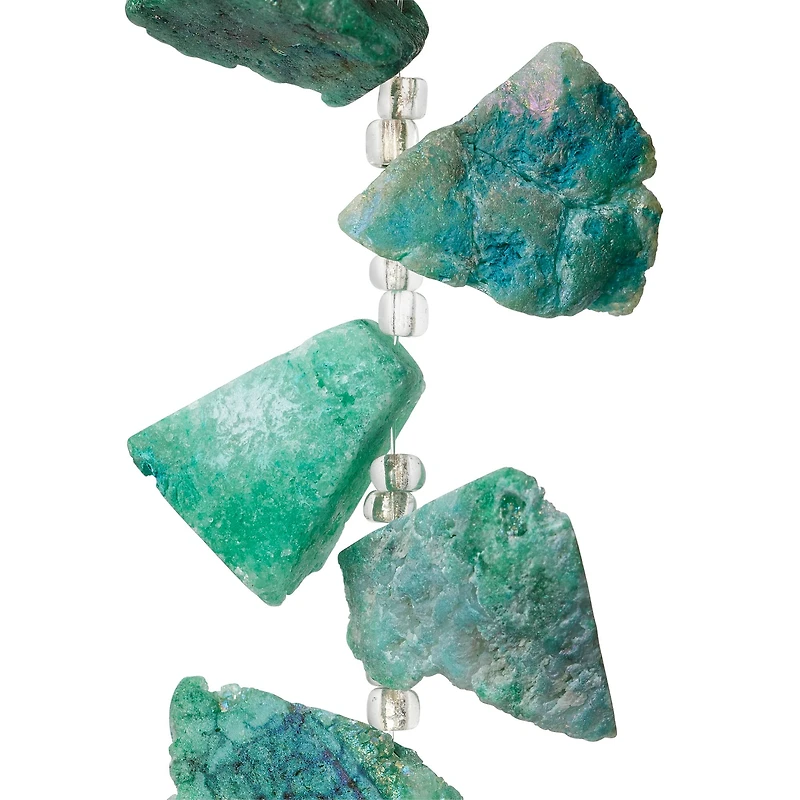 12 Pack: Mint Druzy Agate Chunks by Bead Landing™