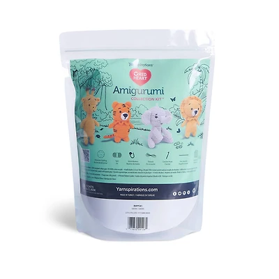 Red Heart™ Safari Amigurumi Crochet Kit