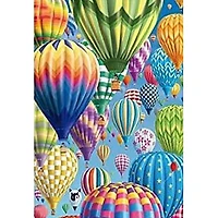 Sparkly Selections Hot Air Balloons Diamond Painting Kit, Square Diamonds