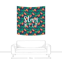 Tropical Cheetah Tapestry