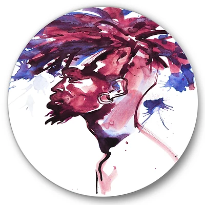 Designart - Handsome African Man Fashion Portrait of Young Guy