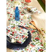 Garden Floral Print Outdoor Napkin, 6ct.