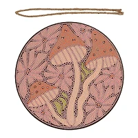 Mushroom Wood Plaque Diamond Art Kit by Make Market®