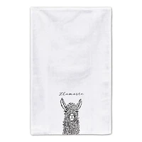 Sketch Llama Sweet Cheeks 16" x 25" Towel Set