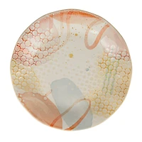 Hello Honey® 8.5" Abstract Elegance Stoneware Plate Set