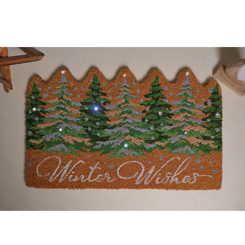 Winter Wishes Light Up Doormat by Ashland®