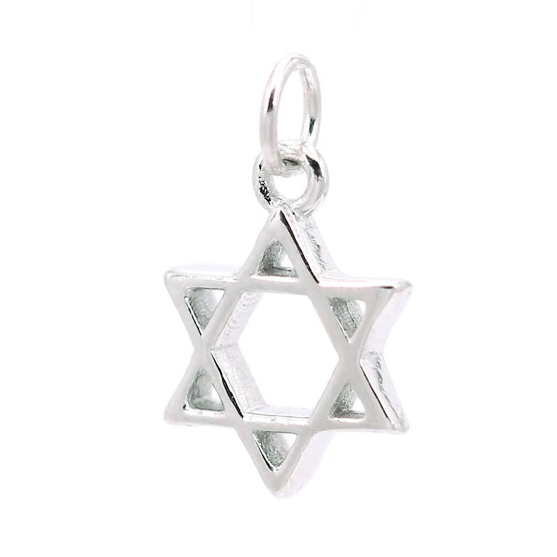 Sterling Silver Star of David Icon Charm by Bead Landing™