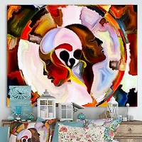 Designart - Union Of Male And Female Faces III