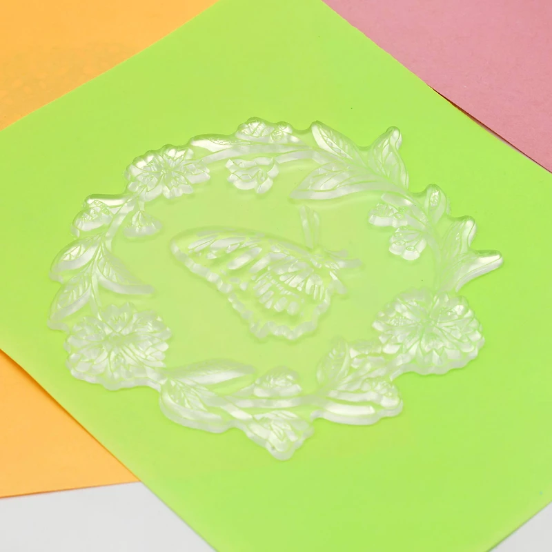 Flowers & Insects Clear Stamps, 8ct. by Recollections™