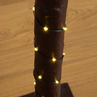 6ft. Pre-Lit UV Resistant Artificial Palm Tree with Warm White LED Lights