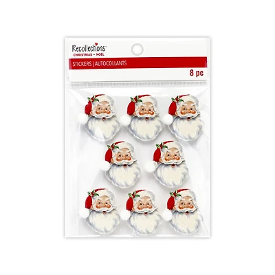Santa Dimensional Stickers by Recollections™
