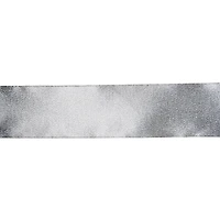 2.5" x 20ft. Silver Shimmer Wired Ribbon by Celebrate It®