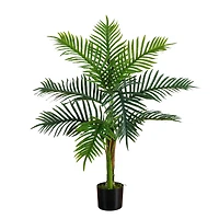 3ft. UV Resistant Artificial Double Robellini Palm Tree (Indoor/Outdoor)
