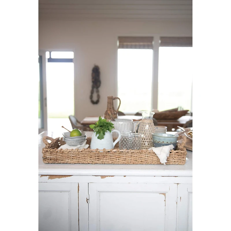 Hello Honey® 30" Bankuan Wicker Tray