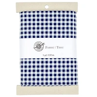 Navy & White Checkered Cotton Fabric Bundle by Loops & Threads™